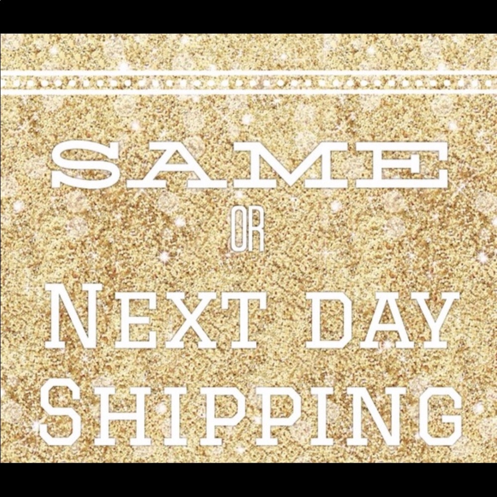 Same day shipping!
